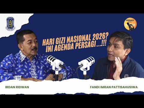 Hari Gizi Nasional 2026?? Ini Agenda PERSAGI Kabupaten Solok Selatan!!! | PERSAGI Kabupaten Solok Selatan PODCAST Eps. 16